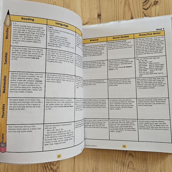 McGraw Hill Children's Learn at Home Grade K Book - Picture 5 of 5